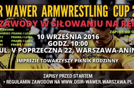 OSiR Wawer Armwrestling Cup 2016! # Aрмспорт # Armsport # Armpower.net