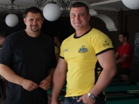 Андрей Пушкарь и Алексей Семеренко уже во Львове! # Aрмспорт # Armsport # Armpower.net